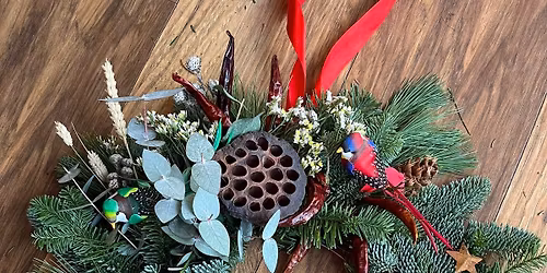 Wreath making with Charlie Doodle 