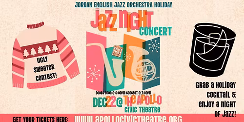 Holiday Jazz Concert: Jordan English Orchestra!