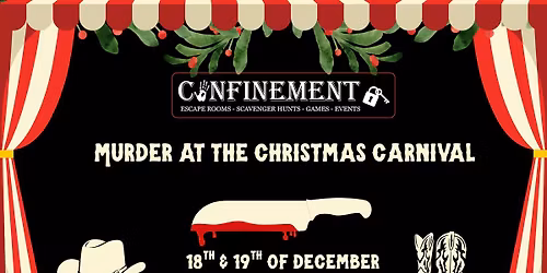 Christmas Murder Mystery & Dinner | Thursday 18th December