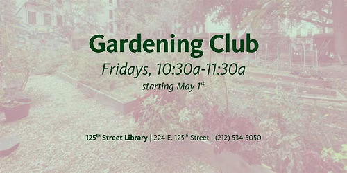 Gardening Club