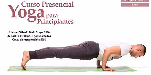 Curso de Yoga para Principiantes (por 5 S\u00e1bados)