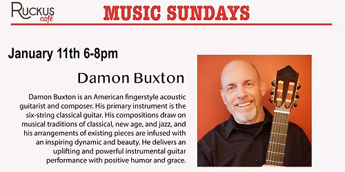 Sunday Night Music - Damon Buxton
