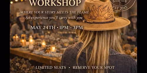 Hands-on hat burning Experience hosted by Divine Concept.