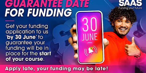 SAAS (Student Awards Agency Scotland) Funding Workshops Paisley Campus 2026