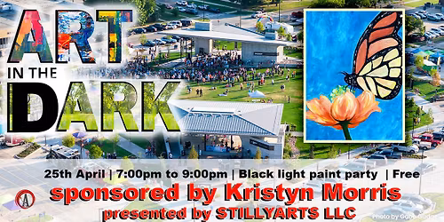 Art in the Dark (Block 34 paint party)