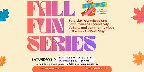 STooPS Art Fall Fun Series 2026