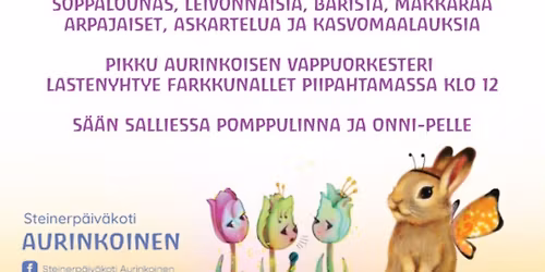 Lasten Vappu Aurinkoisessa