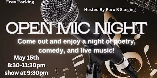 Friday Open mic Night
