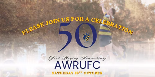 AWRUFC 50 years anniversary