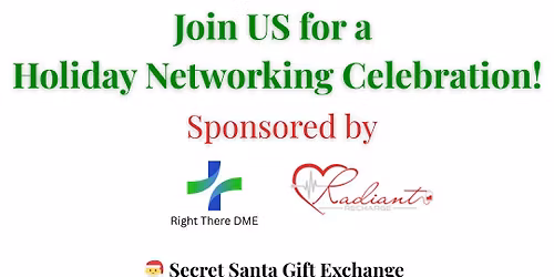 Holiday Networking Event for Healthcare Professionals Only \ud83c\udf84