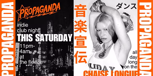 PROPAGANDA. indie club night.