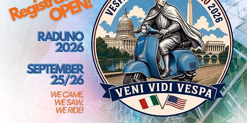VCDC RADUNO 2026 - VENI, VIDI, VESPA!