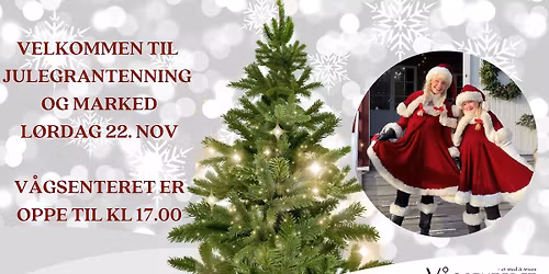 Julegrantenning og marked