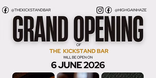 High Gain Haze at Kickstand Bar\u2019s Grand Opening