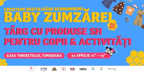 T\u00e2rg cu produse SH pentru copii Baby Zumzarel