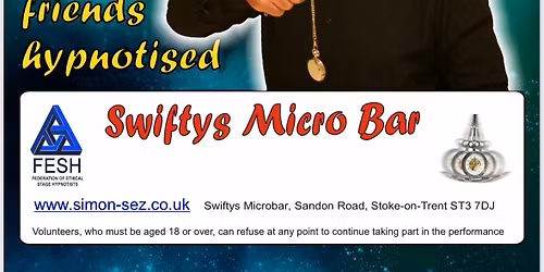 Comedy hypnotist - Simon Sez