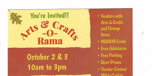 Fall Arts & Crafts-O-Rama, Crossville, TN 