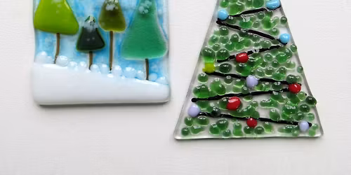 Christmas decoration glass fusing taster session