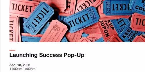 Launching Success Pop-Up
