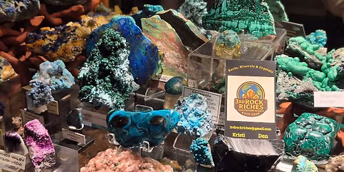 HUGE ROCK, CRYSTAL AND MINERAL SHOW AND SALE. YOU DON'T WANT TO MISS THIS ONE!