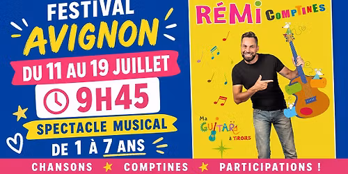 REMI Comptines - Ma Guitare \u00e0 Tiroirs - spectacle musical