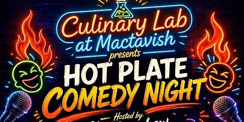 Hot Plate comedy night