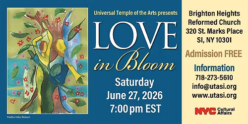 Universal Temple of the Arts' Love in Bloom