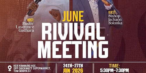 PREVAIL REVIVAL MEETING