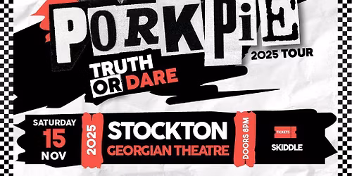 PorkPie Live plus DJ's at The Georgian Theatre, Stockton-on-Tees