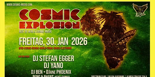 FR 30.01.26  Cosmic Explosion \u2022 Spectrum Club Augsburg