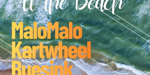 Get In Sync - At the Beach with MaloMalo, Kartwheel and Buesink
