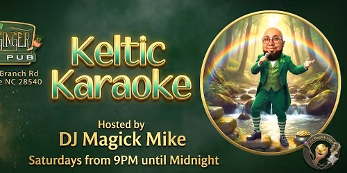 Keltic Karaoke at the Ginger!