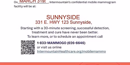 Mammo bus in Sunnyside