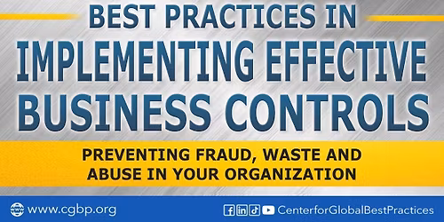 Safeguard your Business. Strengthen your Controls.