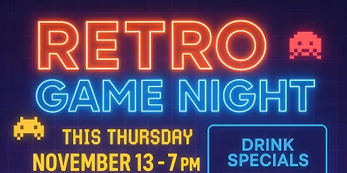 Retro Game Night at Small Bar