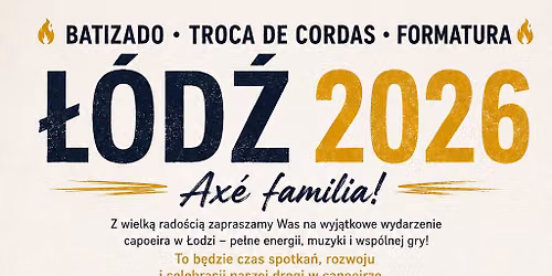 Batizado, Formatura e troca de cordas Lodz 2026 