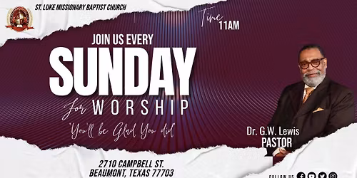 105th Year Church Anniversary 