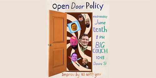 Open Door Policy: Improv Comedy by Us with You