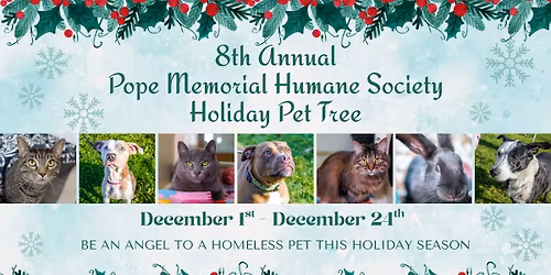 8th Annual Holiday Pet Tree