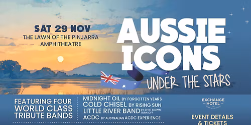 Aussie iCons Under The Stars