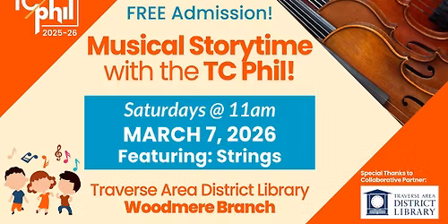 Musical Storytime with the TC Phil - Featuring Strings!