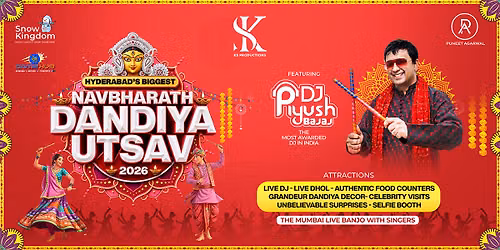 Navbharath Dandiya Utsav 2026: Begumpet, Hyderabad