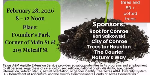 Arbor Day - Conroe