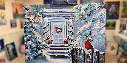 (NEW) A Wintery Christmas in Acrylics