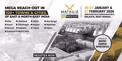 MATECIA Exhibition East and North East 2026