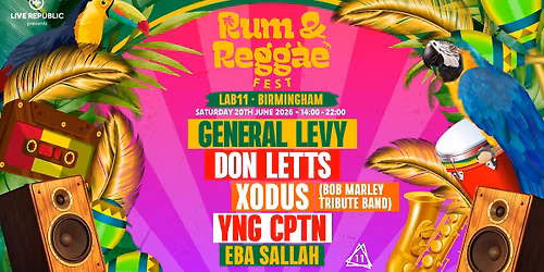 Rum & Reggae Festival 2025 | Lab11 Birmingham