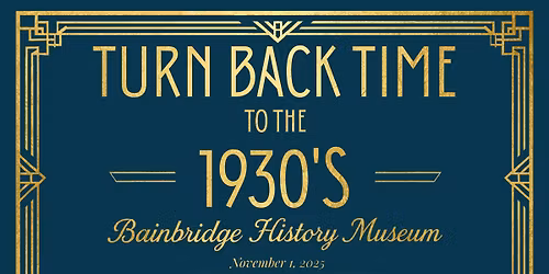 Turn Back Time: 1930s