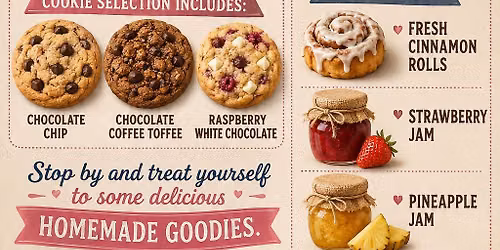 Danielle's Confections pop up