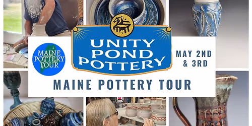 Open Pottery Tour 2026 at Unity Pond Pottery! May 2nd & 3rd