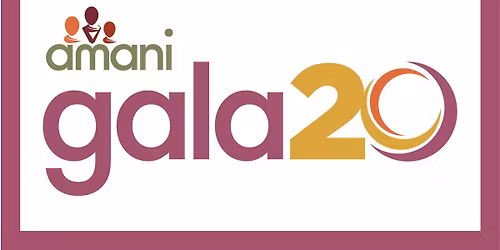 Amani Family Services 20th Anniversary Gala
